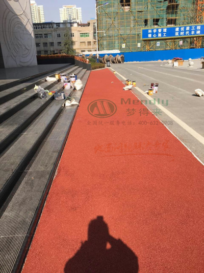 航天五一〇所 舟曲彩色路面